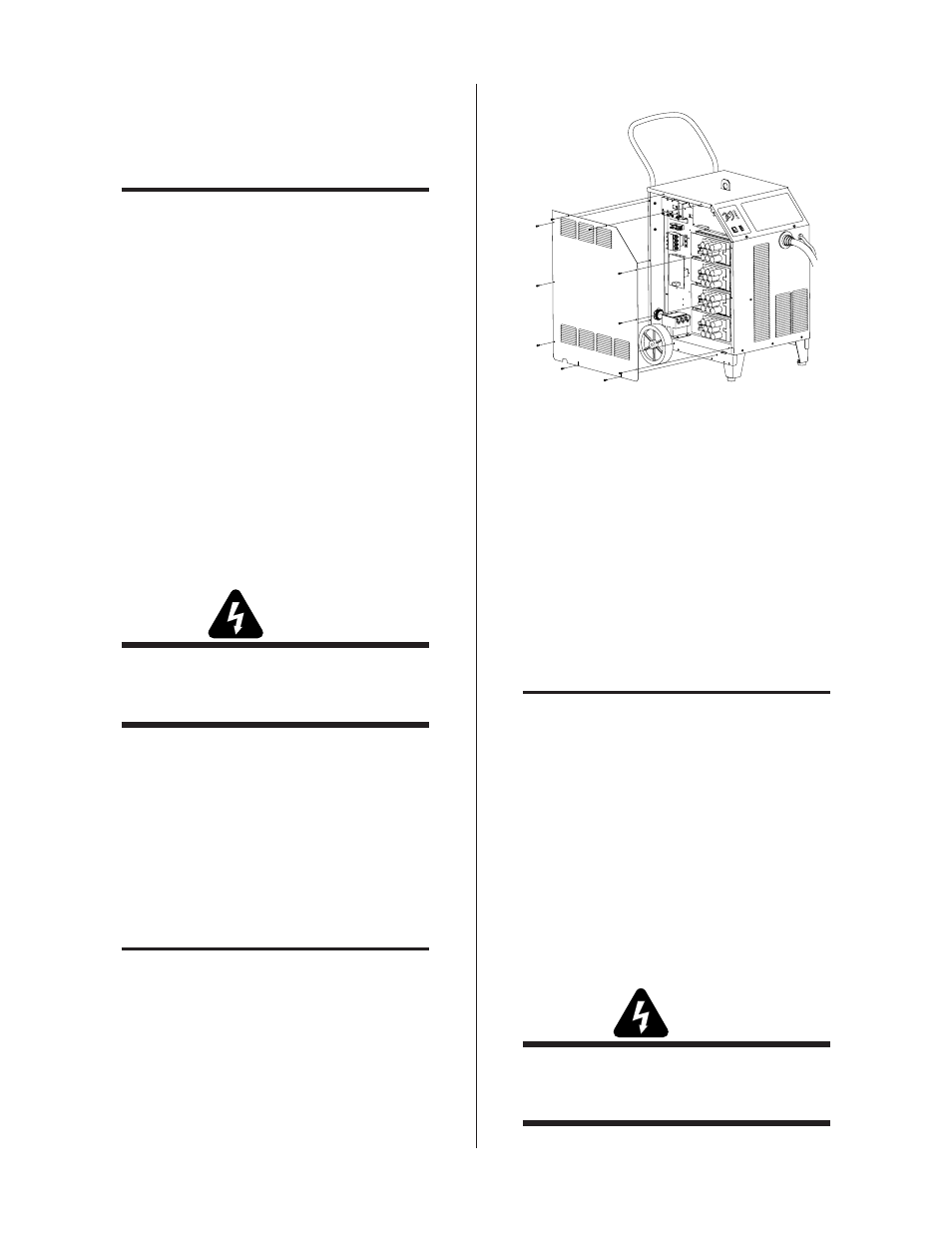05 input power connections, 06 input voltage selection | Tweco CE PAK Master 150XL Without Latch Circuit User Manual | Page 20 / 60