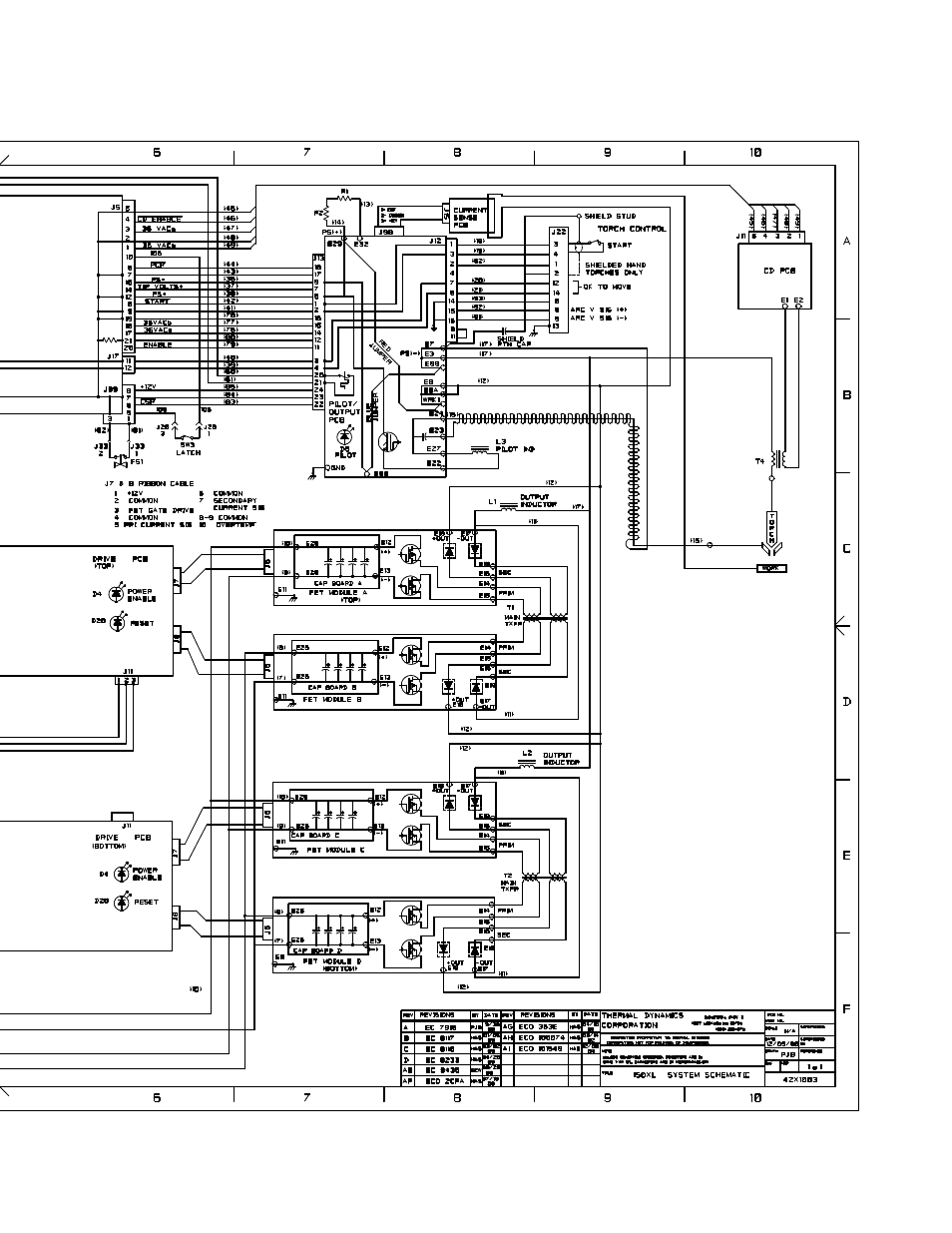 Tweco CE PAK Master 150XL Without Latch Circuit User Manual | Page 59 / 60