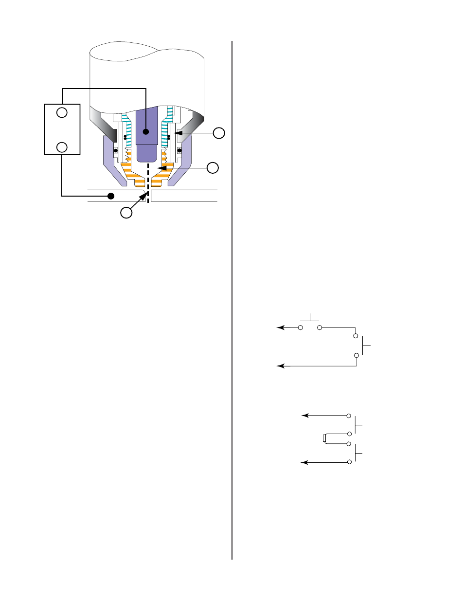 Workpiece power supply + _ c b a | Tweco PCM - 102 Machine Torch User Manual | Page 17 / 76