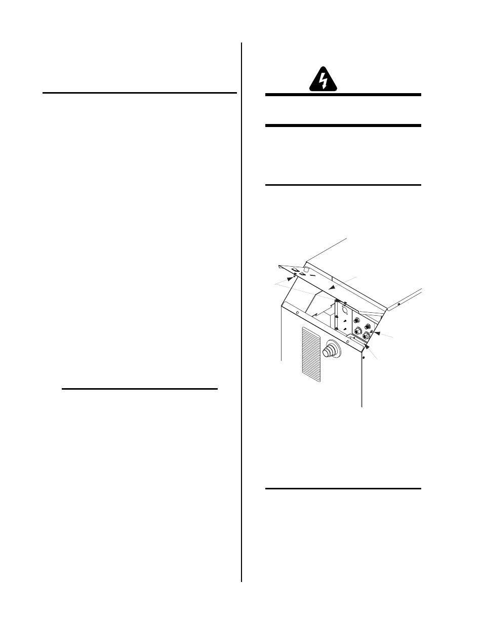 Section 3: installation procedures, 01 introduction, 02 site location | 03 unpacking, 05 connecting torch, Section 3, Installation procedures -1 | Tweco PCM-120 Machine Torch User Manual | Page 17 / 56