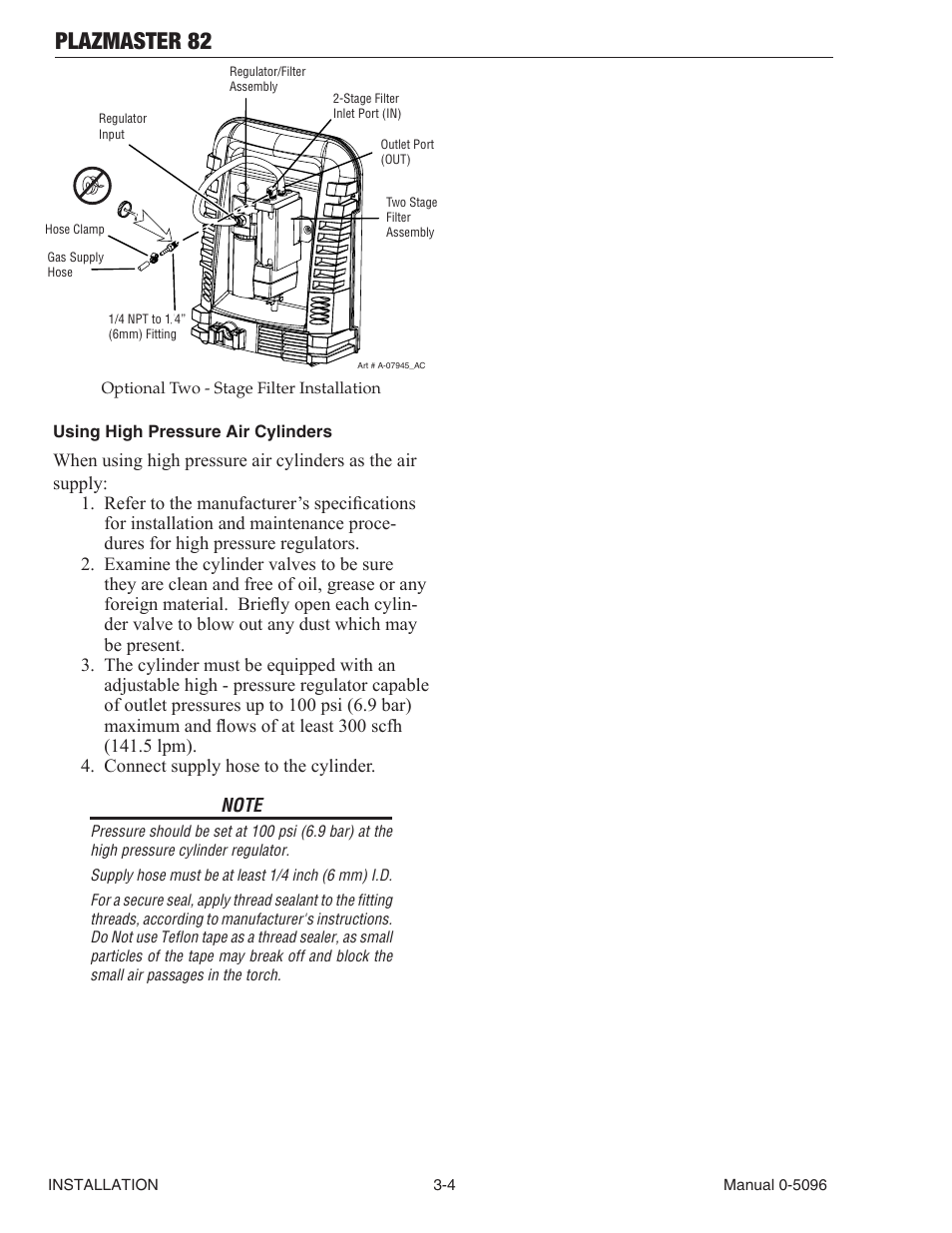 Plazmaster 82 | Tweco 82 PlazMaster User Manual | Page 26 / 80