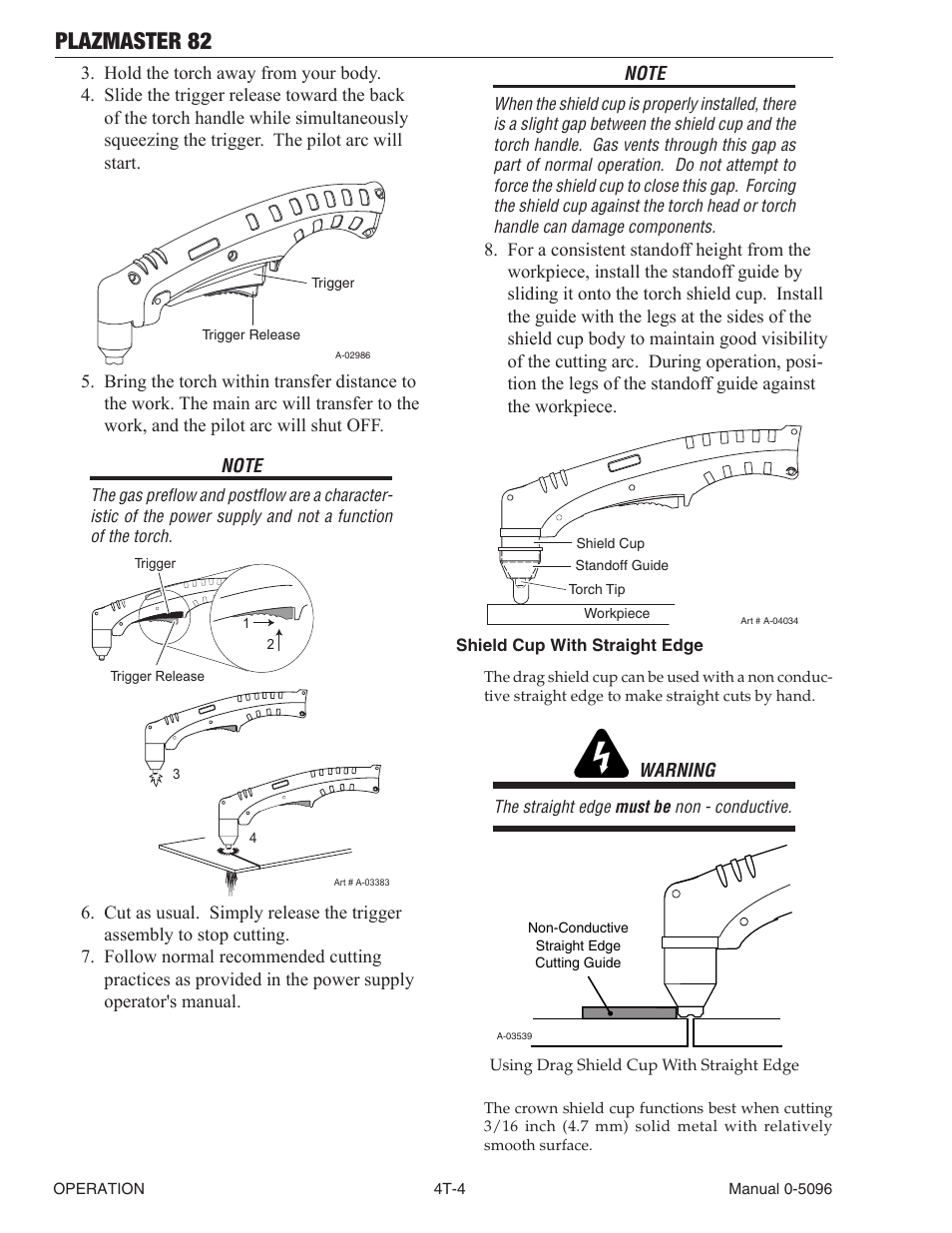 Plazmaster 82 | Tweco 82 PlazMaster User Manual | Page 36 / 80