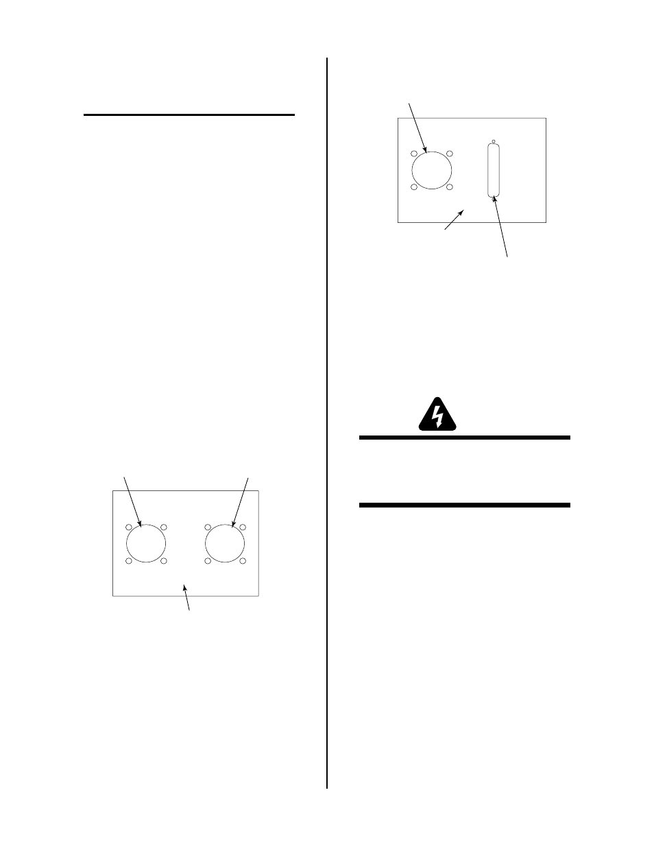 C. removing side panel, A. used with rc6045 or cnc cable, B. used with rc6010 remote control | Tweco RC6010 User Manual | Page 17 / 38