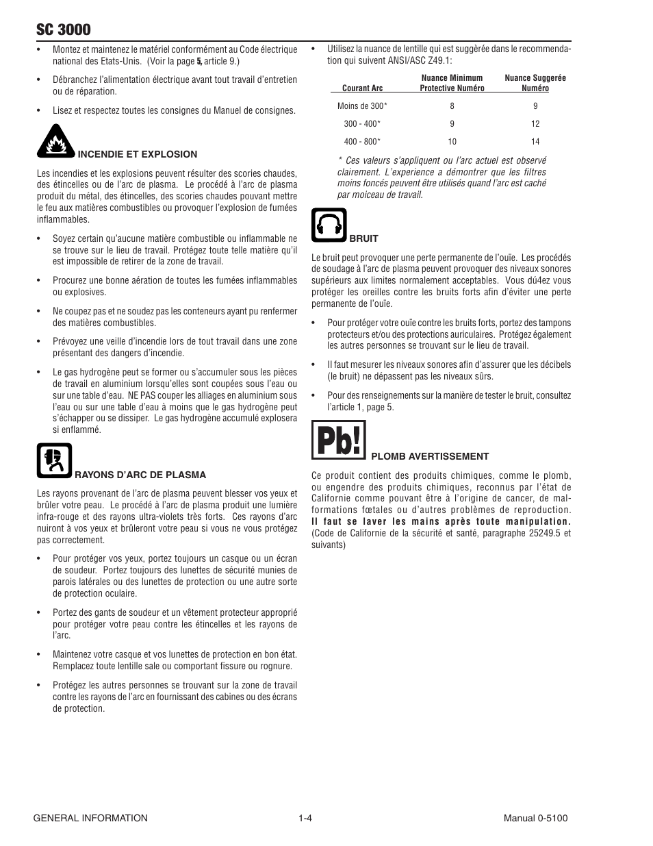 Sc 3000 | Tweco SC-3000 User Manual | Page 10 / 86