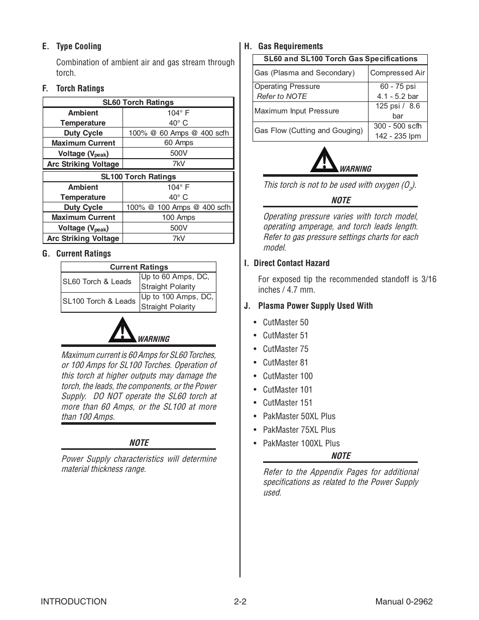 Tweco SL100 User Manual | Page 14 / 86