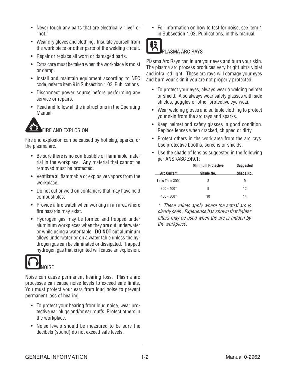 Tweco SL100 User Manual | Page 8 / 86