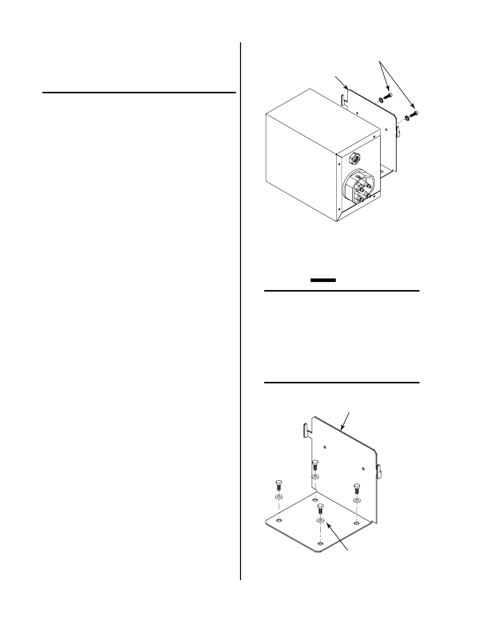 Section 3: installation procedures, 01 introduction, 02 site location | 03 unpacking, 04 mounting arc starter box, Section 3, Installation procedures | Tweco TD-750 Cutting Systems User Manual | Page 15 / 32