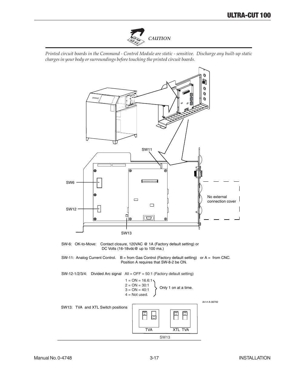 Ultra-cut 100 | Tweco 100 Ultra-Cut User Manual | Page 41 / 164