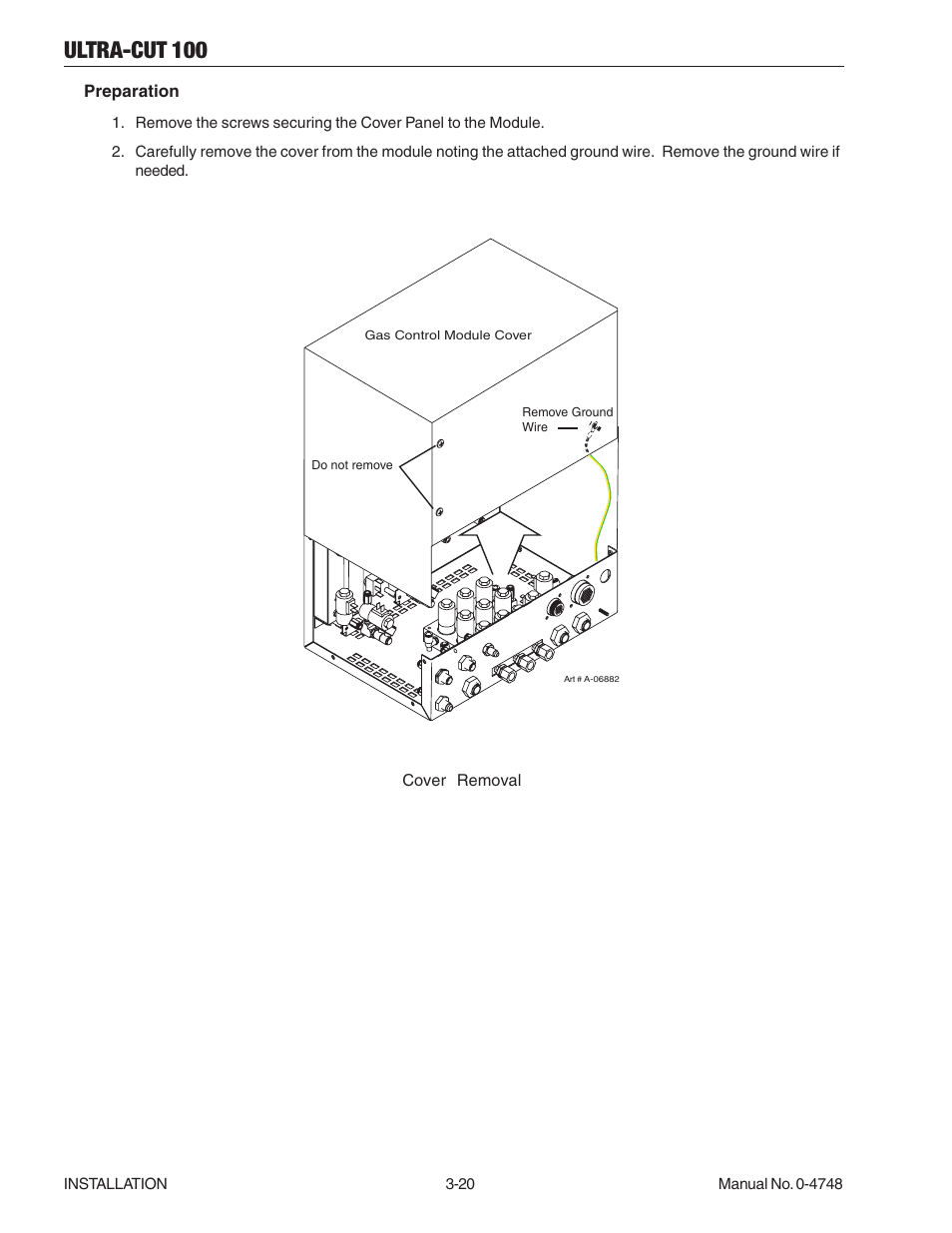 Ultra-cut 100 | Tweco 100 Ultra-Cut User Manual | Page 44 / 164