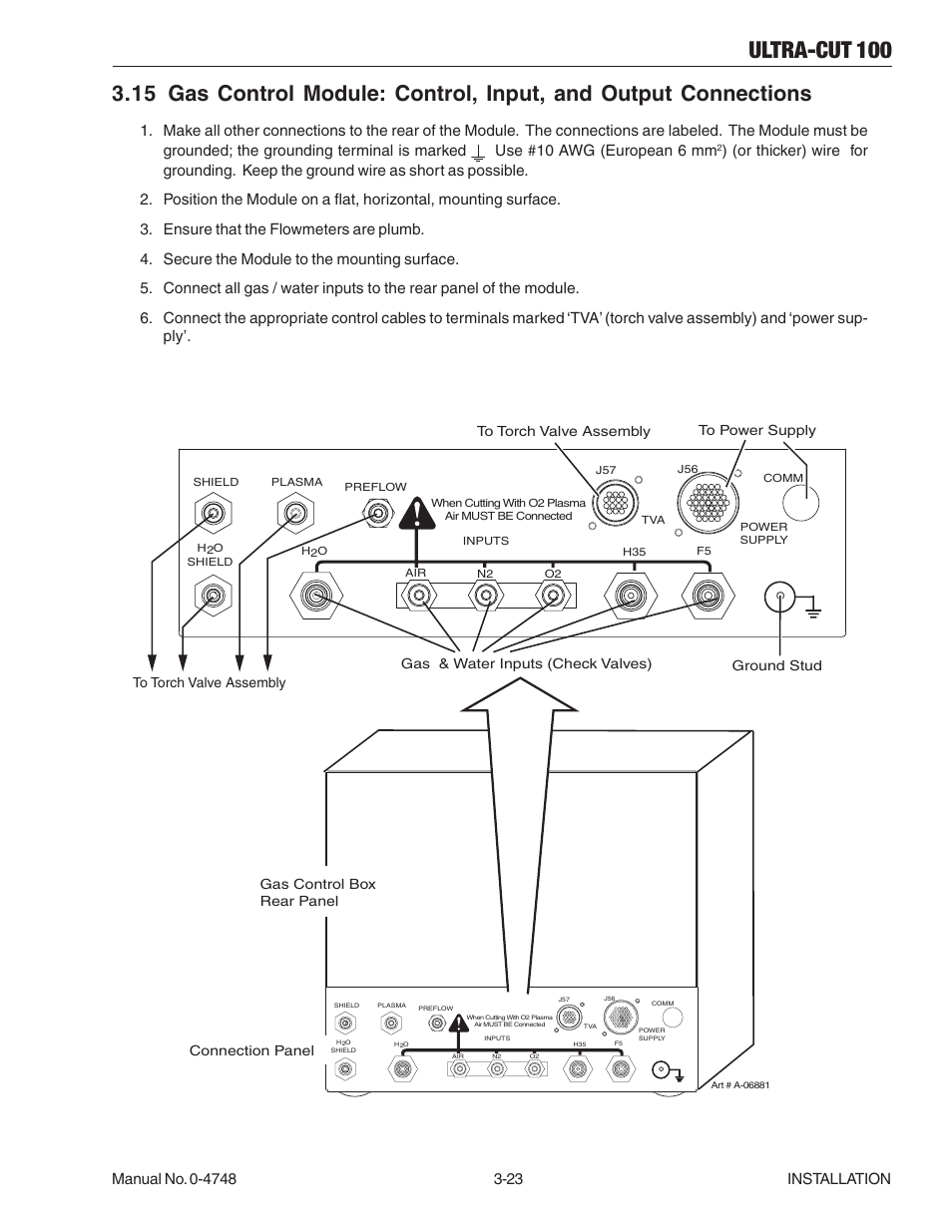 Ultra-cut 100 | Tweco 100 Ultra-Cut User Manual | Page 47 / 164