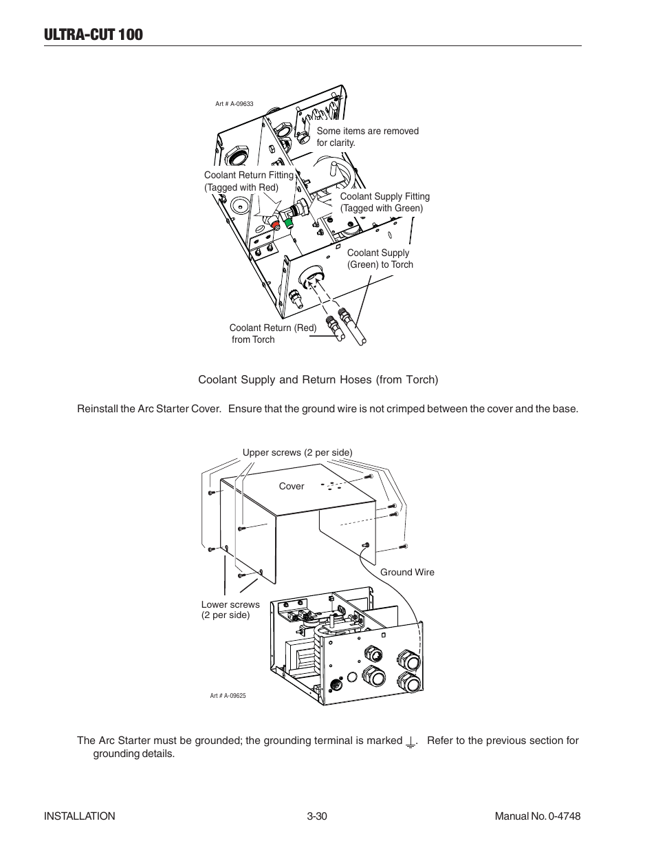 Ultra-cut 100 | Tweco 100 Ultra-Cut User Manual | Page 54 / 164