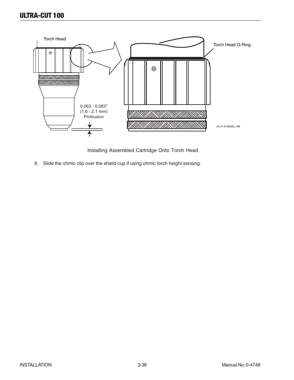 Ultra-cut 100 | Tweco 100 Ultra-Cut User Manual | Page 62 / 164