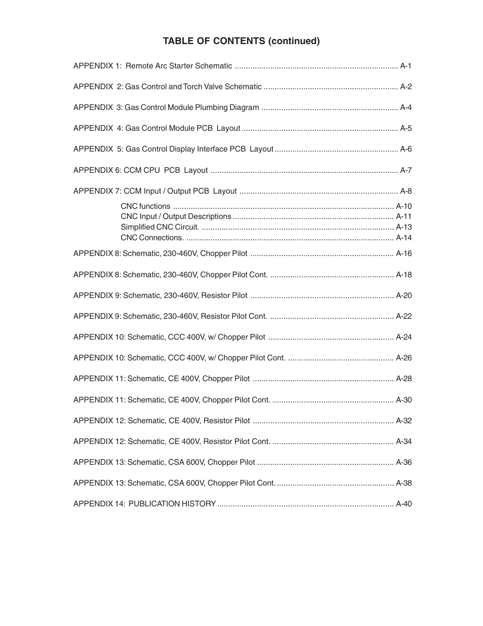 Tweco 100 Ultra-Cut User Manual | Page 7 / 164