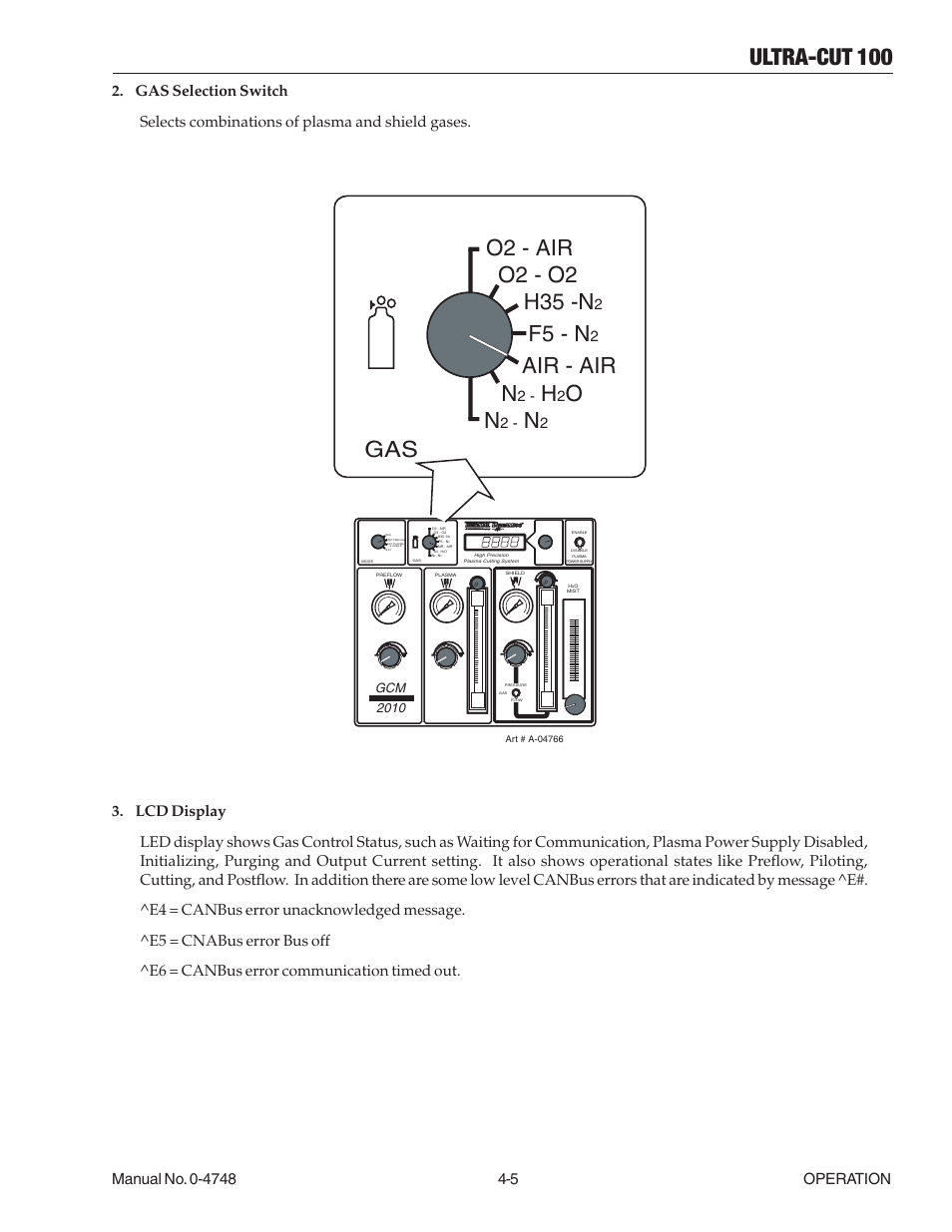 Ultra-cut 100, F5 - n, Air - air n | Gcm 2010 | Tweco 100 Ultra-Cut User Manual | Page 71 / 164