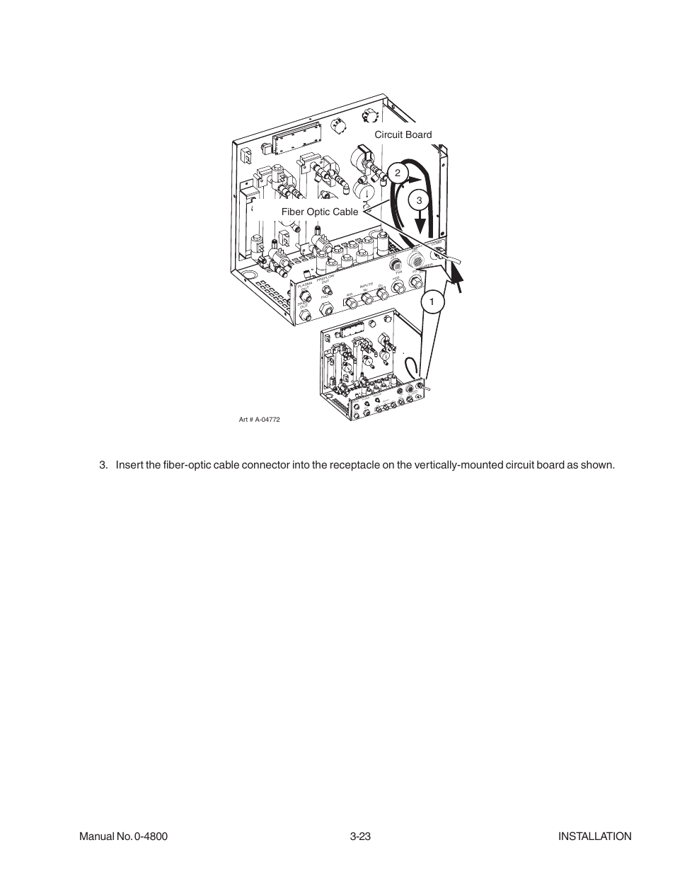23 circuit board, Fiber optic cable, 1comm | Tweco 150 Ultra-Cut User Manual | Page 45 / 148