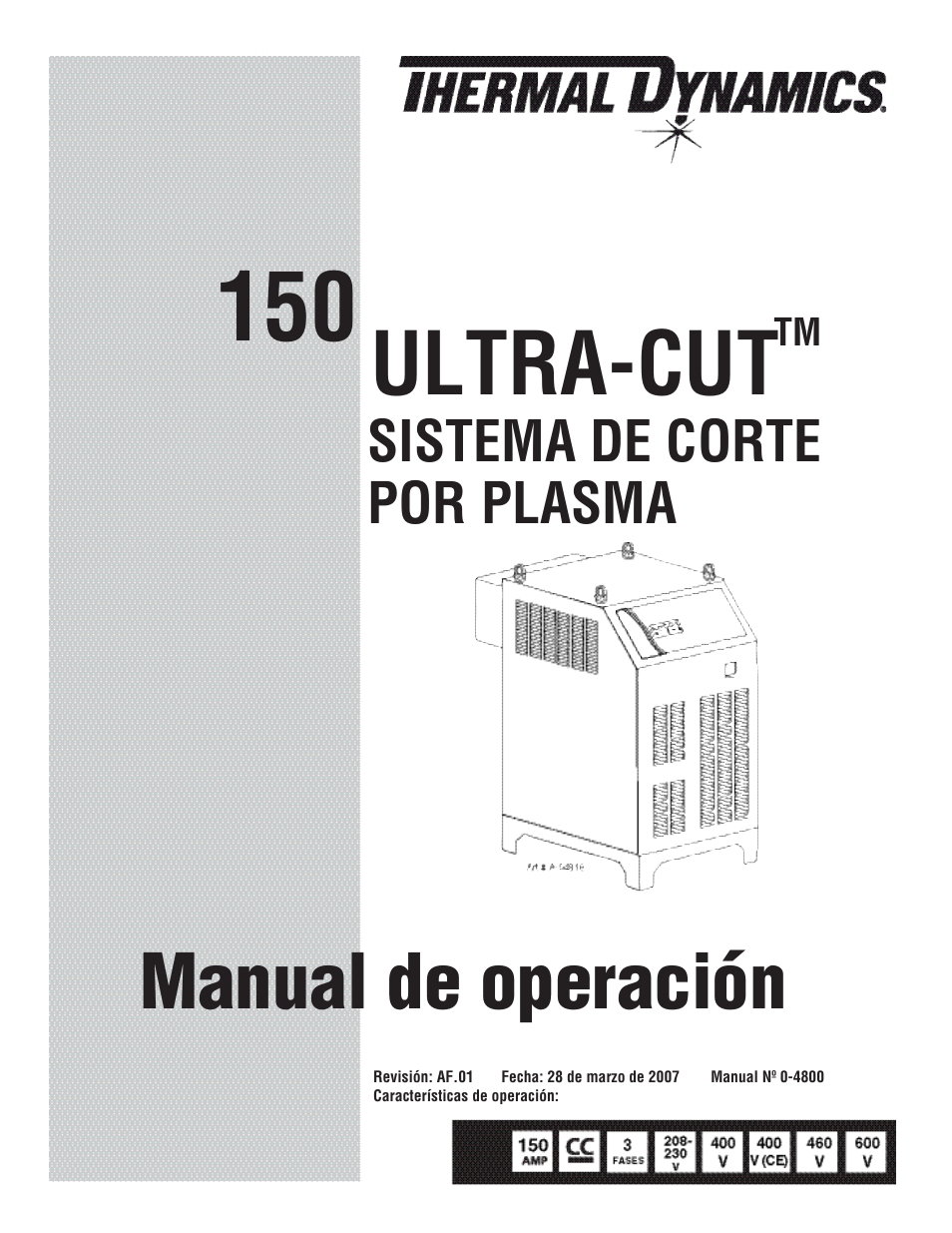 Tweco 150 Ultra-Cut User Manual | 145 pages