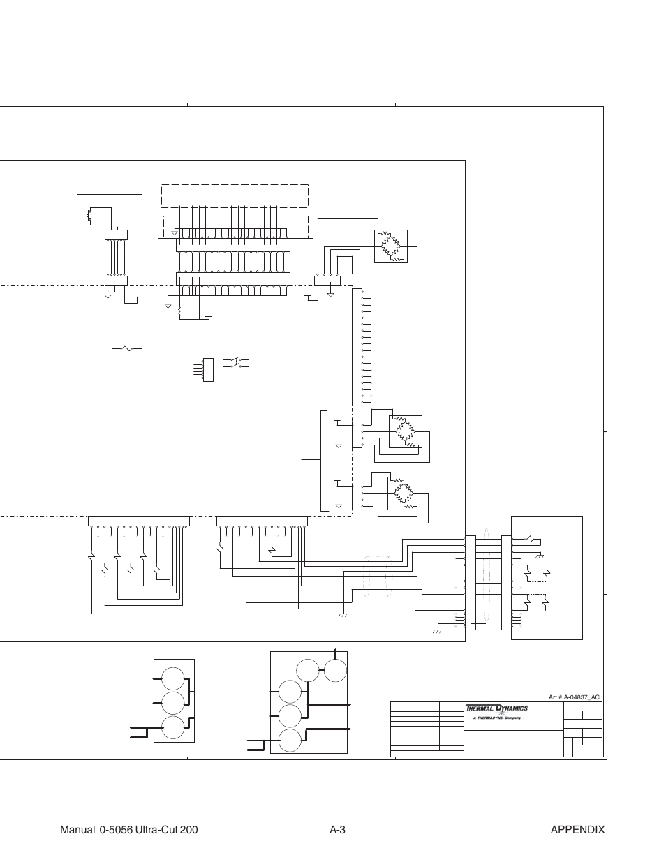 Encoder w/sw | Tweco 200 Ultra-Cut User Manual | Page 121 / 152