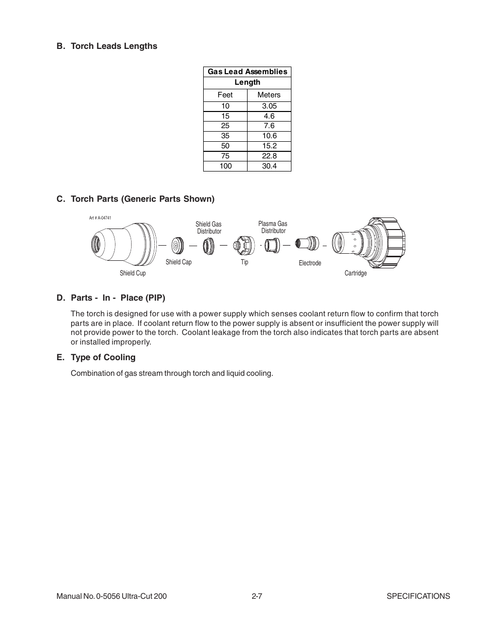 Tweco 200 Ultra-Cut User Manual | Page 23 / 152