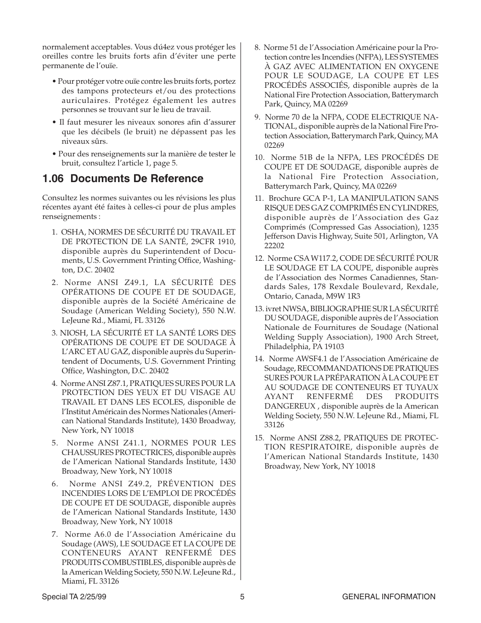 06 documents de reference | Tweco Weld Sequencer User Manual | Page 11 / 66