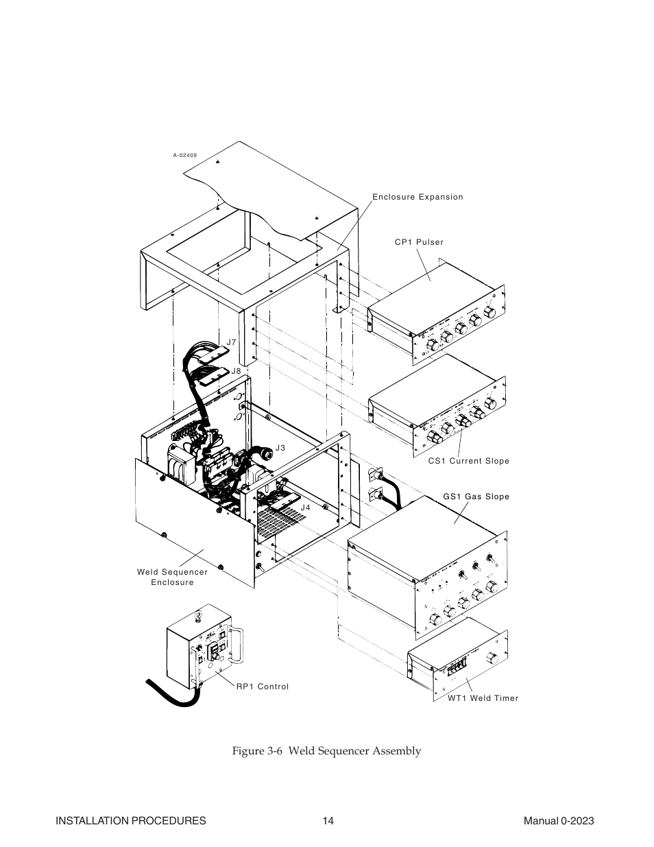 Figure 3-6 weld sequencer assembly | Tweco Weld Sequencer User Manual | Page 20 / 66