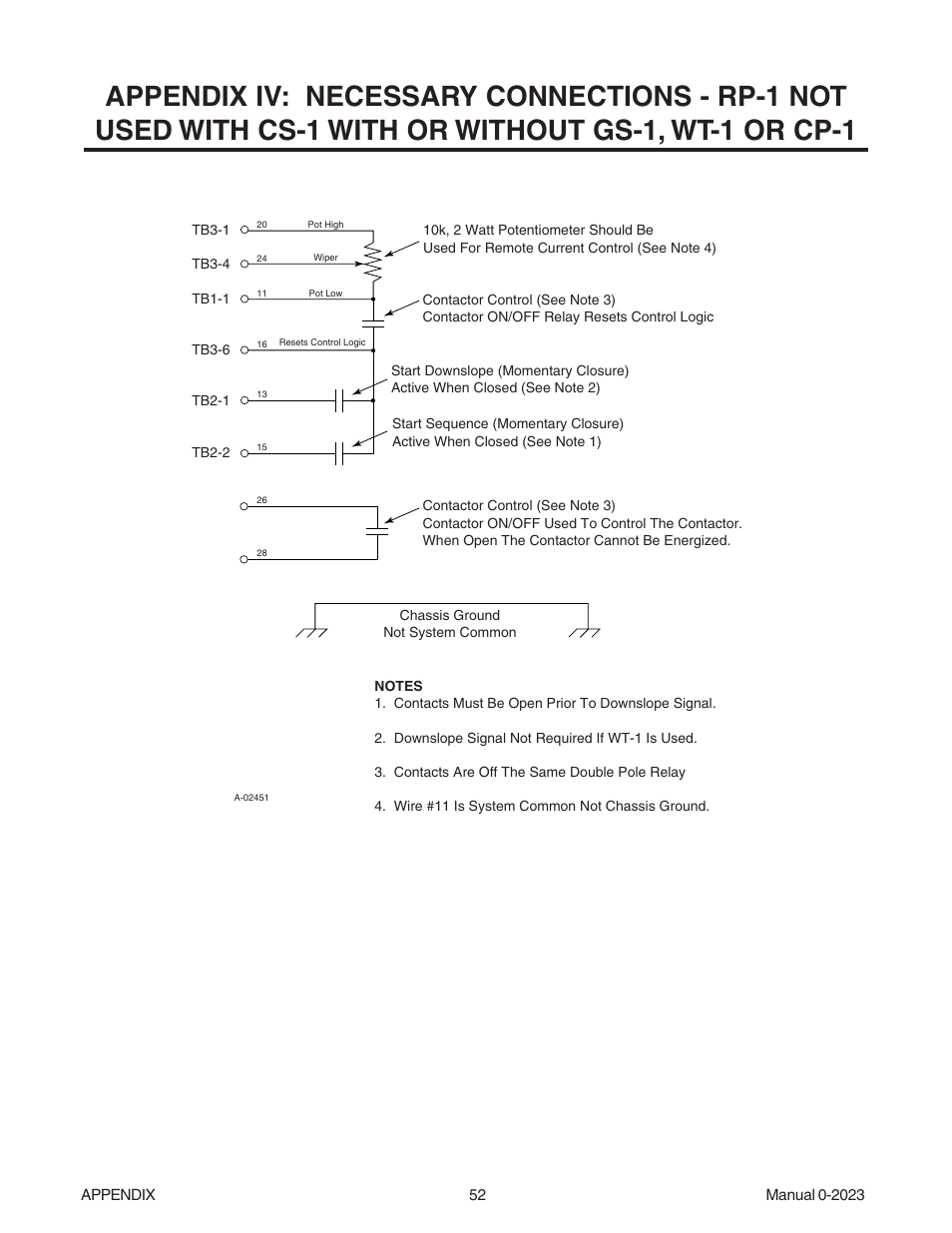 Wt-1 or cp-1 | Tweco Weld Sequencer User Manual | Page 58 / 66