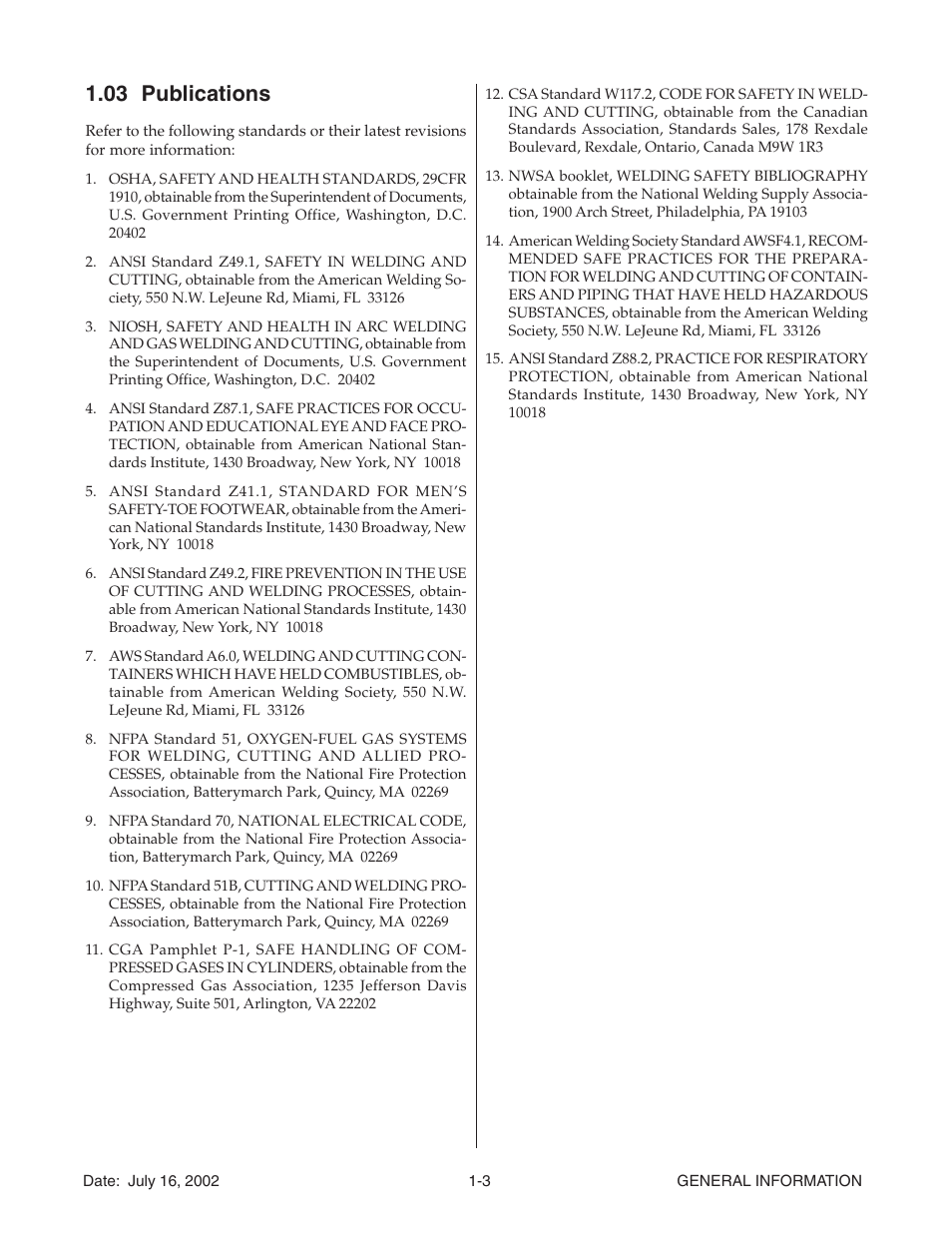 03 publications | Tweco XTTM-300 User Manual | Page 9 / 80