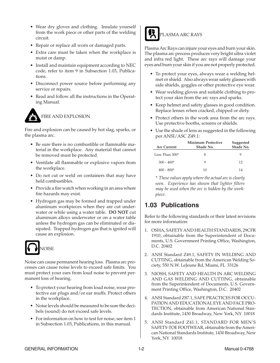 03 publications | Tweco XTTM-301 User Manual | Page 8 / 92