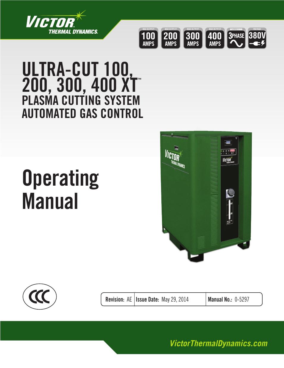 Tweco 400 Ultra-Cut XT Plasma Cutting System User Manual | 232 pages