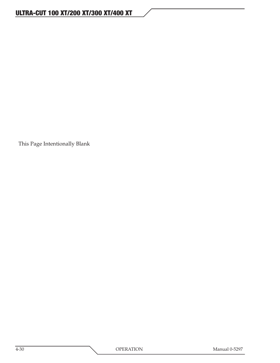 Tweco 400 Ultra-Cut XT Plasma Cutting System User Manual | Page 108 / 232