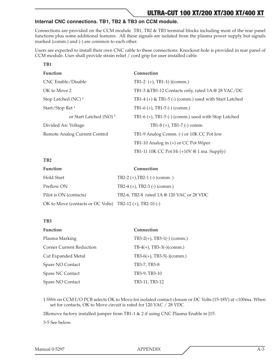 Tweco 400 Ultra-Cut XT Plasma Cutting System User Manual | Page 137 / 232