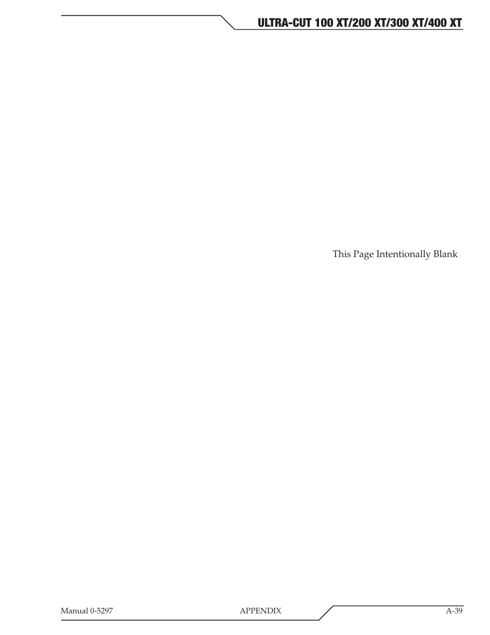 Tweco 400 Ultra-Cut XT Plasma Cutting System User Manual | Page 173 / 232