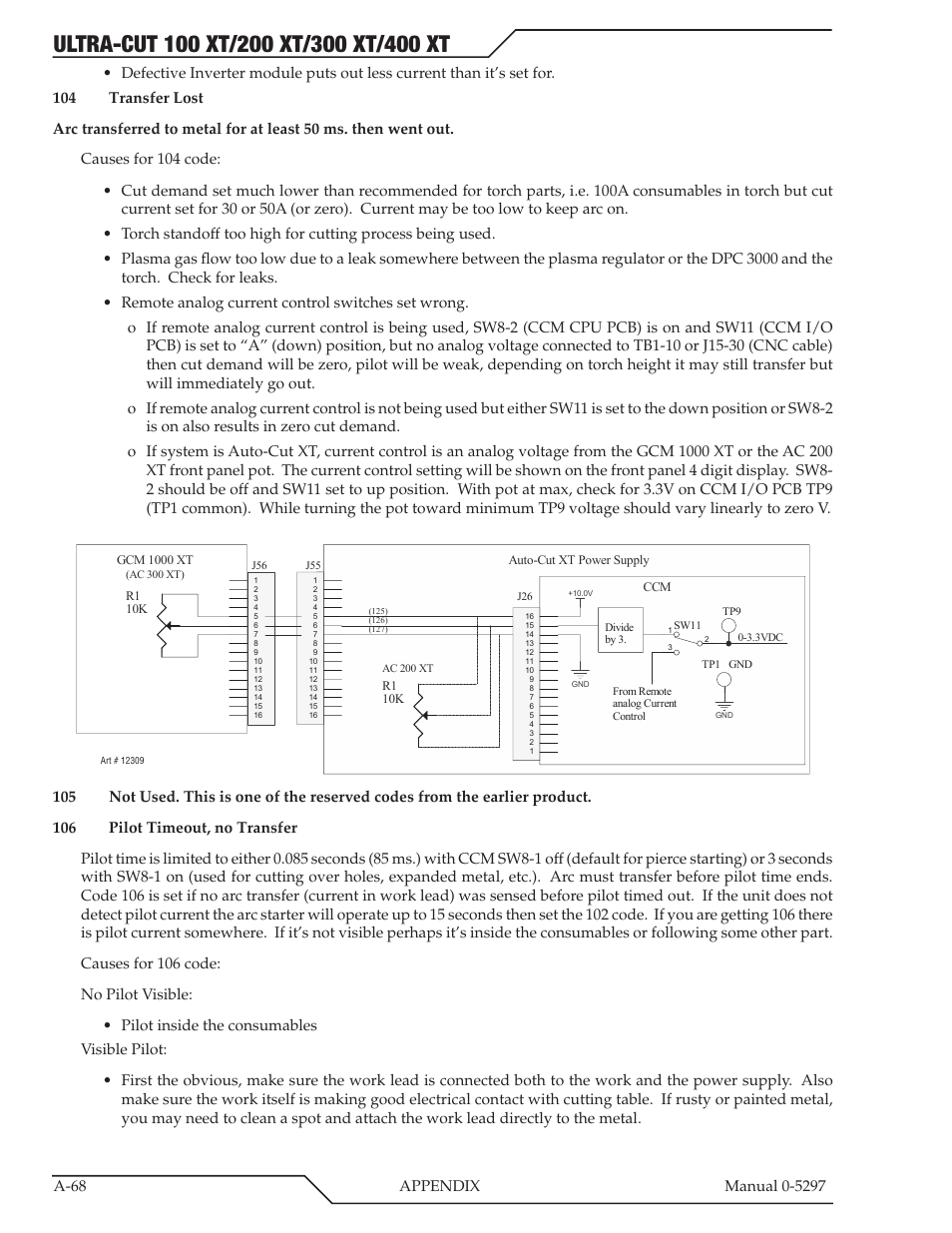 Tweco 400 Ultra-Cut XT Plasma Cutting System User Manual | Page 202 / 232