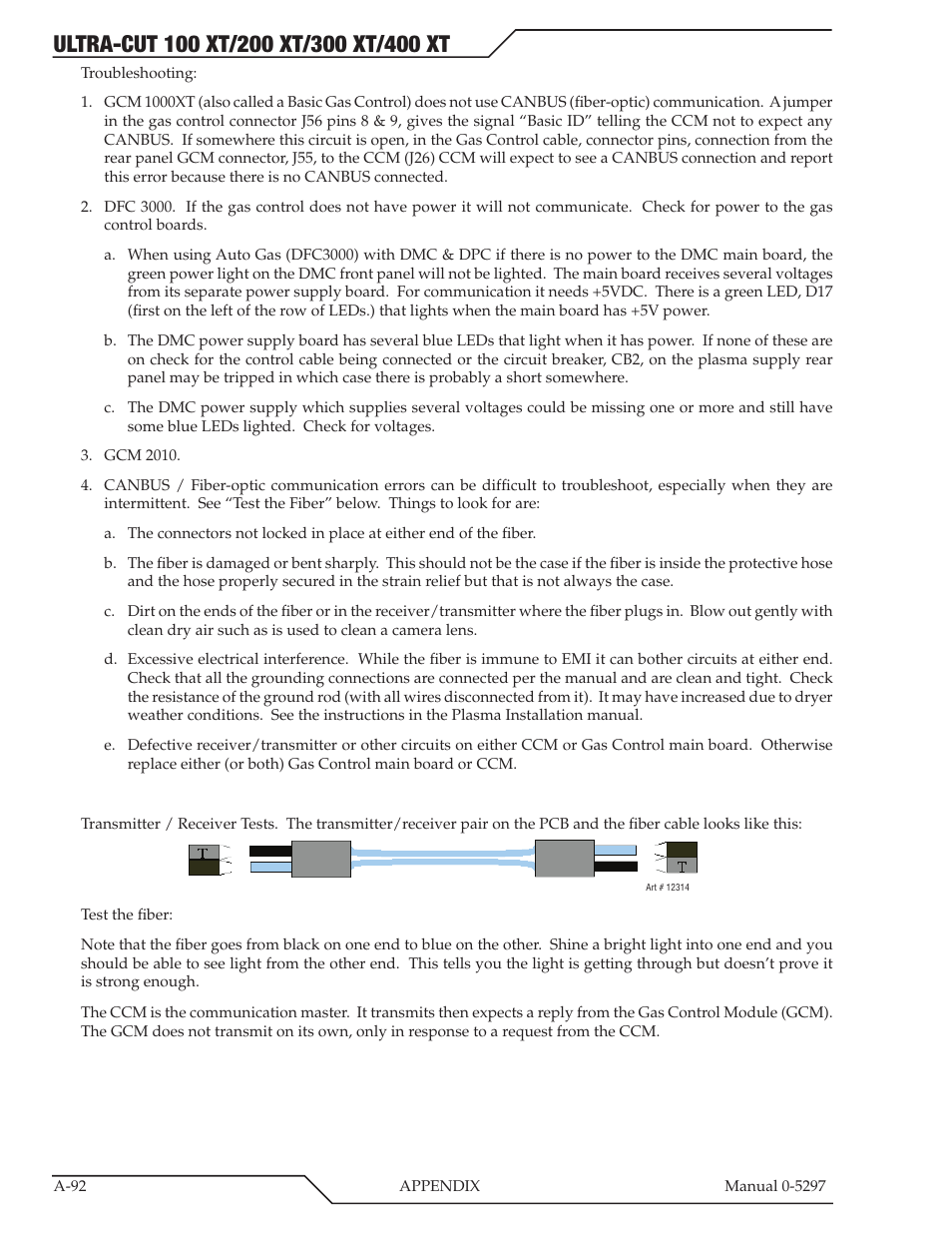 Tweco 400 Ultra-Cut XT Plasma Cutting System User Manual | Page 226 / 232
