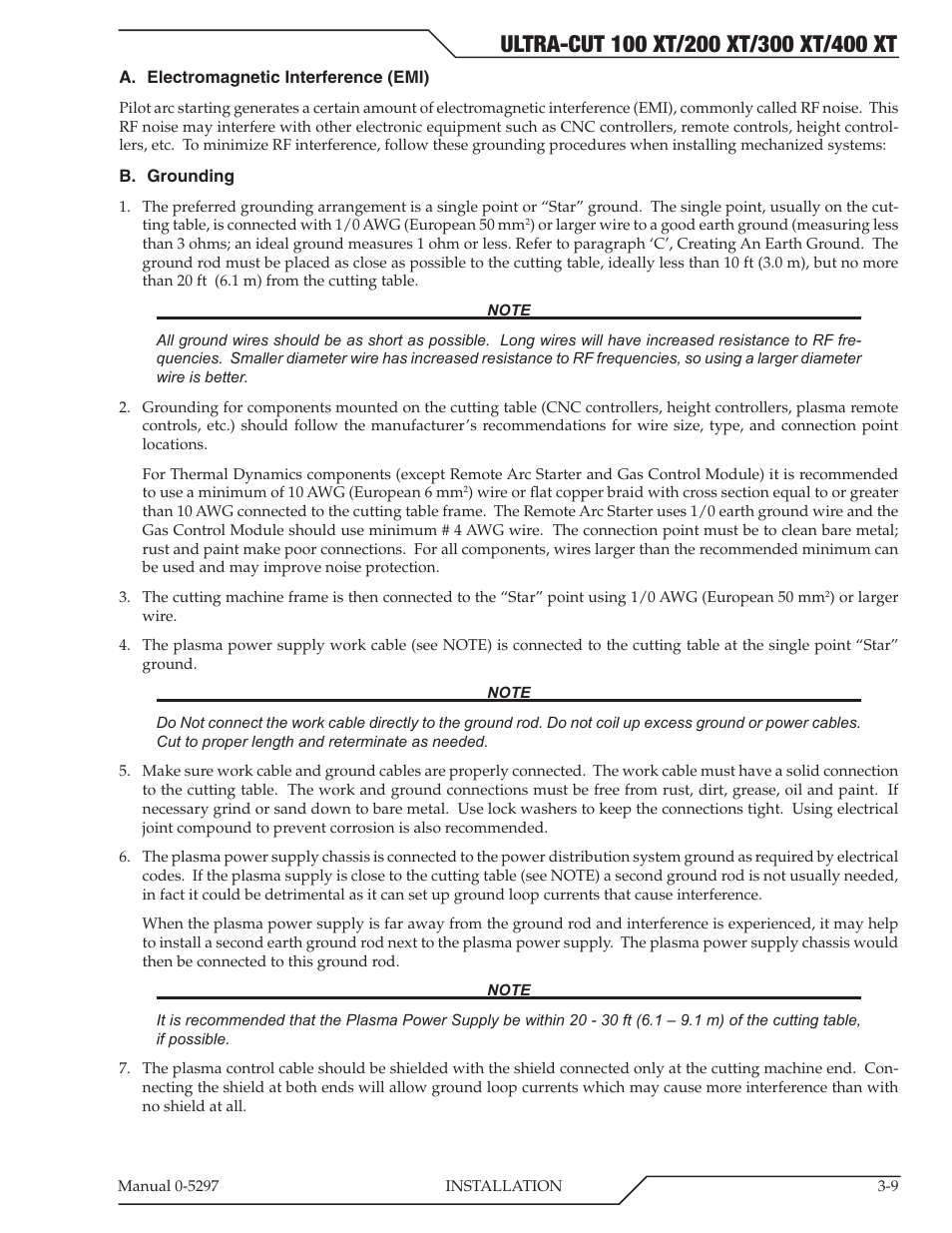 Tweco 400 Ultra-Cut XT Plasma Cutting System User Manual | Page 37 / 232