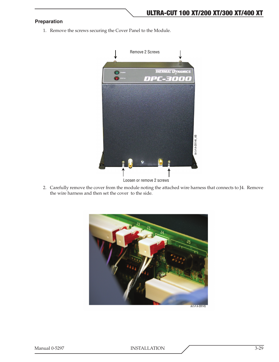 Tweco 400 Ultra-Cut XT Plasma Cutting System User Manual | Page 57 / 232