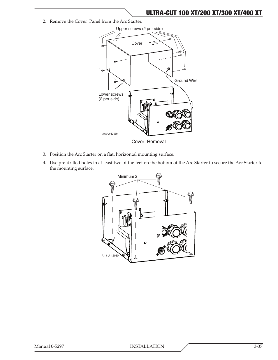 Tweco 400 Ultra-Cut XT Plasma Cutting System User Manual | Page 65 / 232