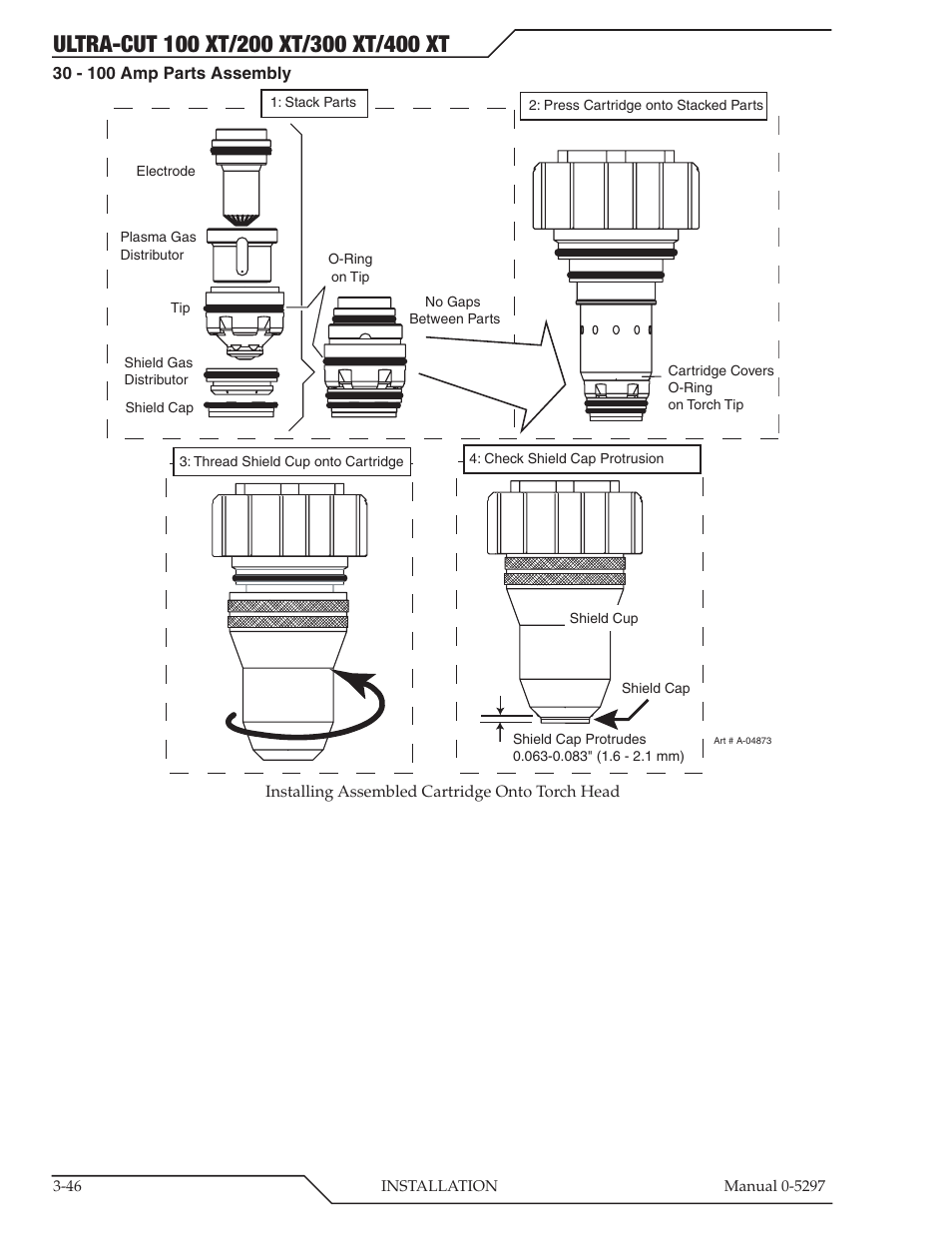 Tweco 400 Ultra-Cut XT Plasma Cutting System User Manual | Page 74 / 232