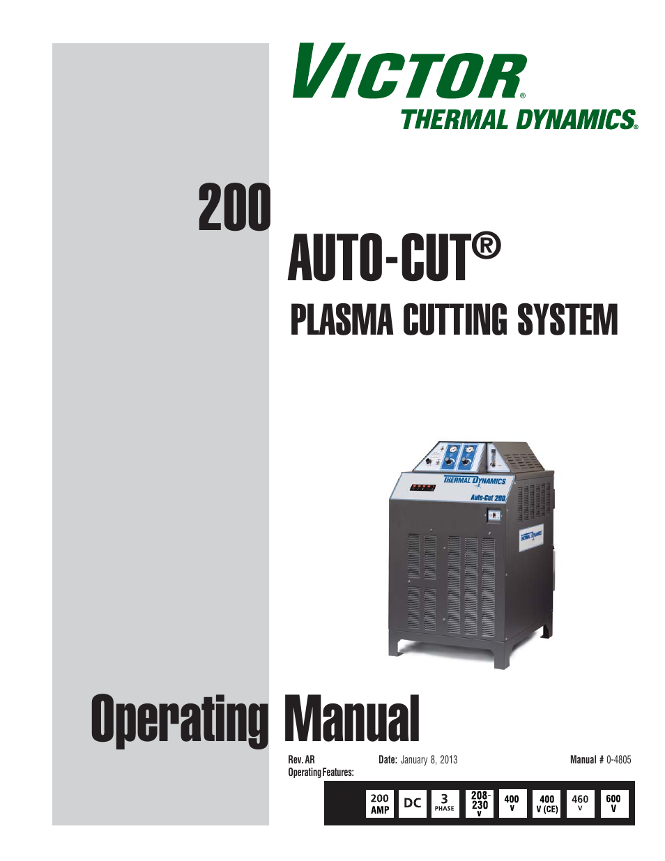Tweco 200 Auto-Cut User Manual | 136 pages