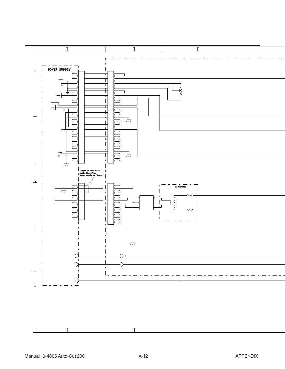 Basic gas control & arc starter torch, Power supply | Tweco 200 Auto-Cut User Manual | Page 108 / 136