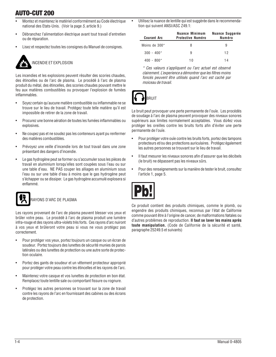 Auto-cut 200 | Tweco 200 Auto-Cut User Manual | Page 12 / 136