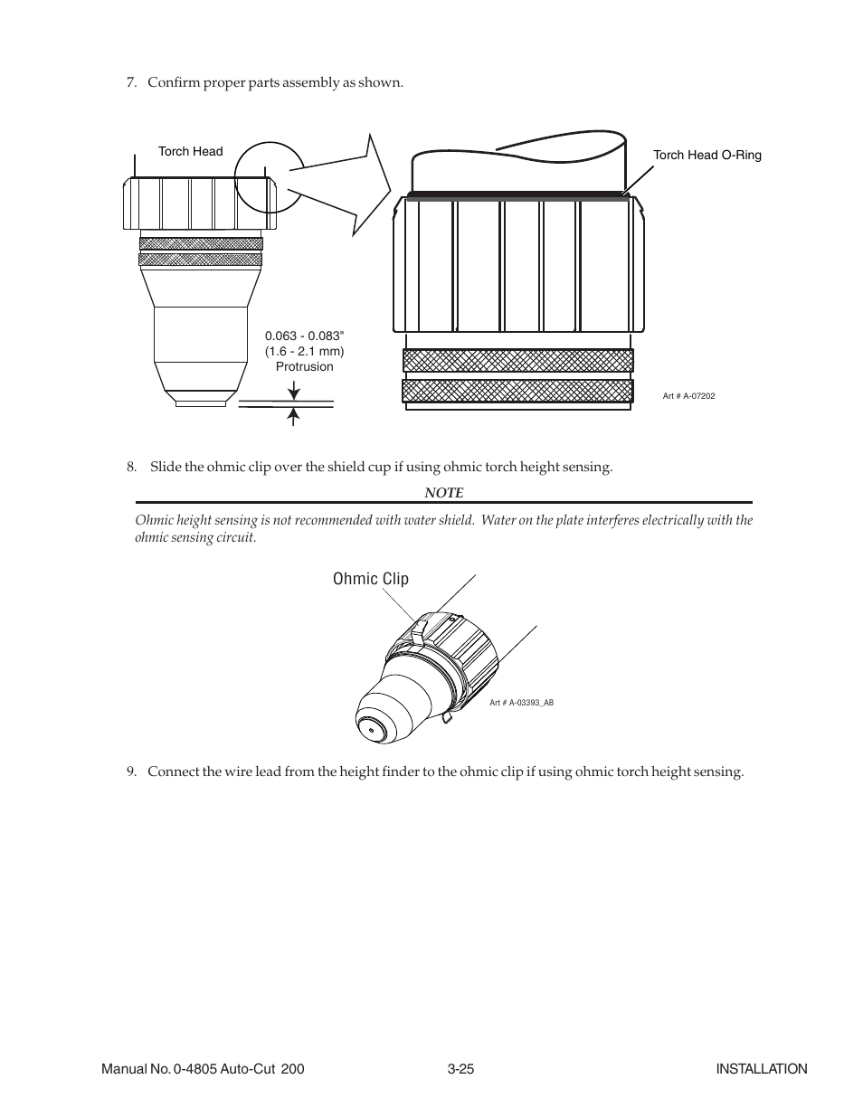 Tweco 200 Auto-Cut User Manual | Page 49 / 136