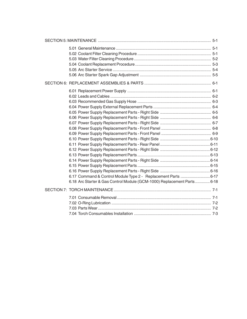 Tweco 200 Auto-Cut User Manual | Page 6 / 136
