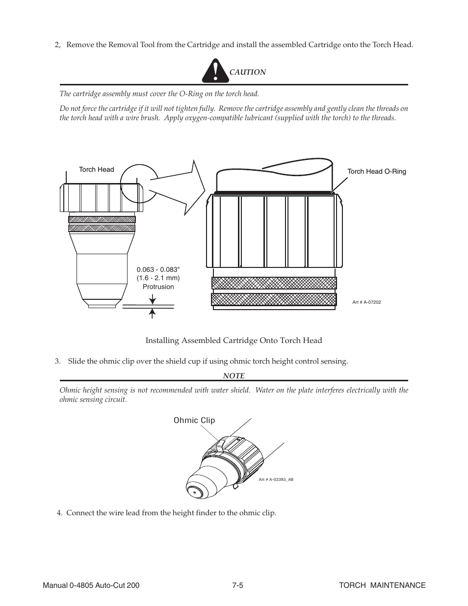 Tweco 200 Auto-Cut User Manual | Page 95 / 136