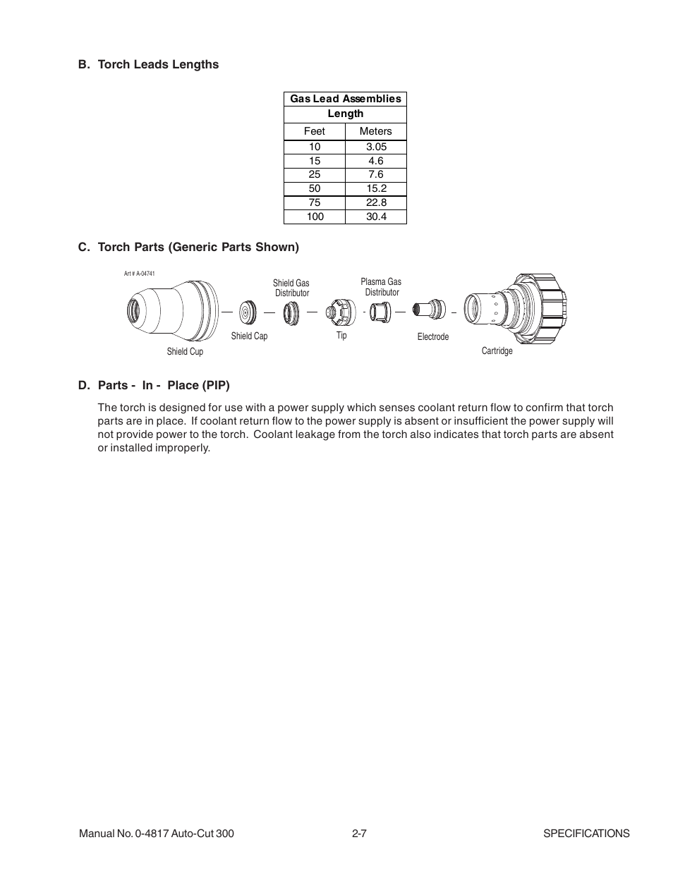 Tweco 300 Auto-Cut User Manual | Page 35 / 164