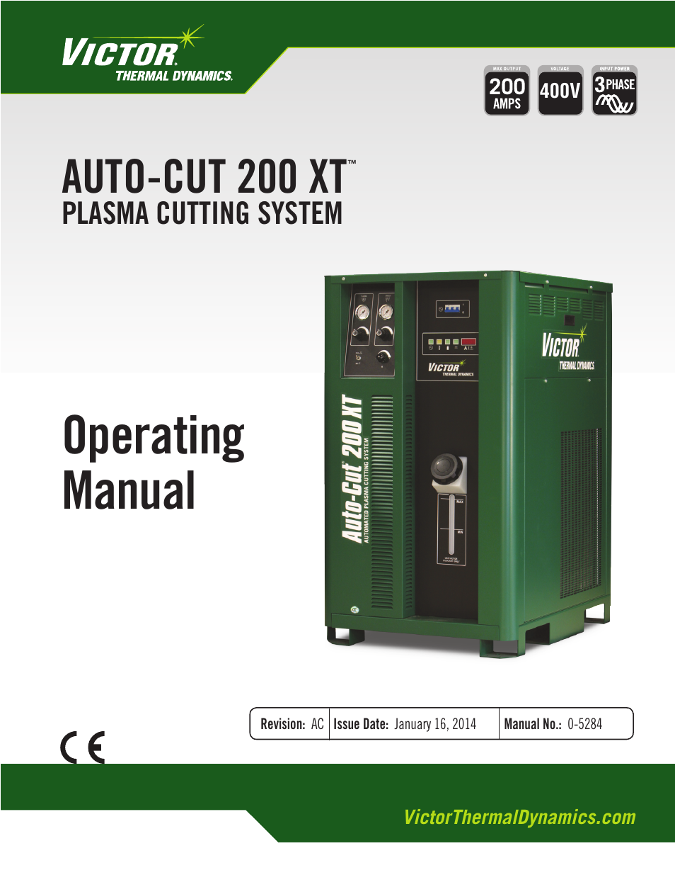 Tweco 200 XT Auto-Cut 400V User Manual | 160 pages