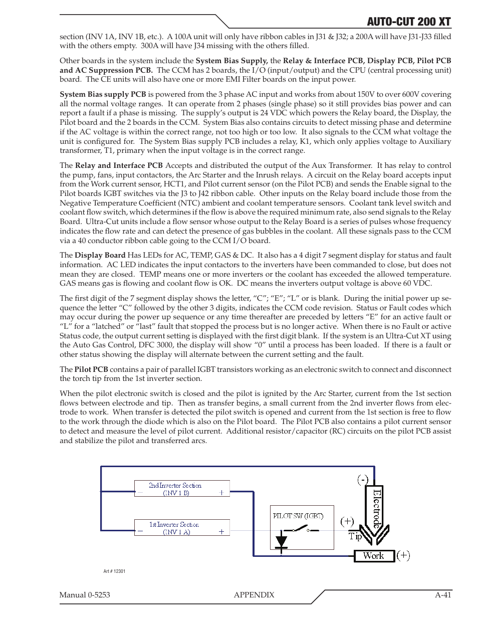 Auto-cut 200 xt | Tweco 200 XT Auto-Cut 380V User Manual | Page 127 / 166