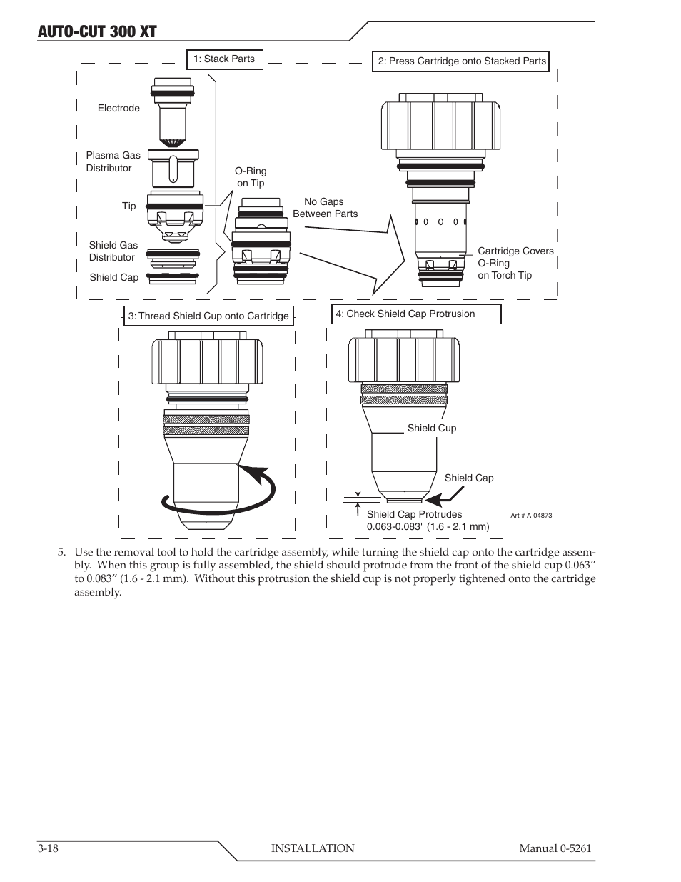 Auto-cut 300 xt | Tweco 300 XT Auto-Cut 380V User Manual | Page 42 / 160