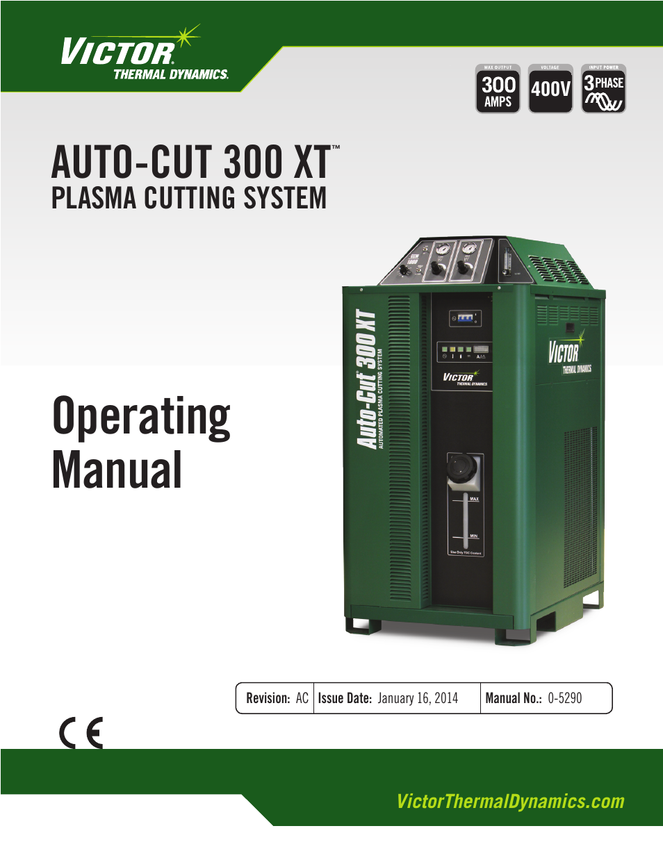 Tweco 300 XT Auto-Cut 400V User Manual | 158 pages