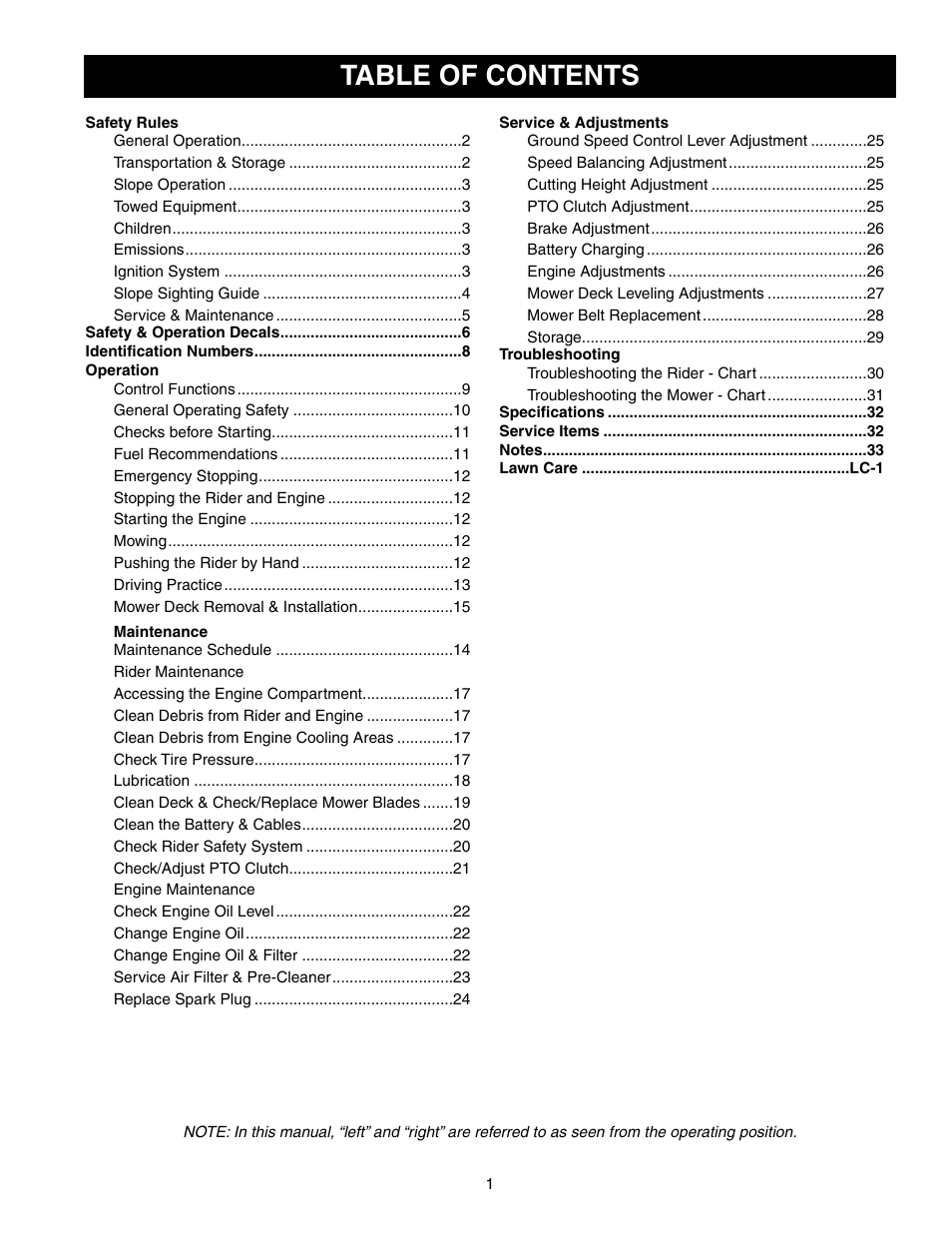Briggs & Stratton 150Z Series User Manual | Page 3 / 38