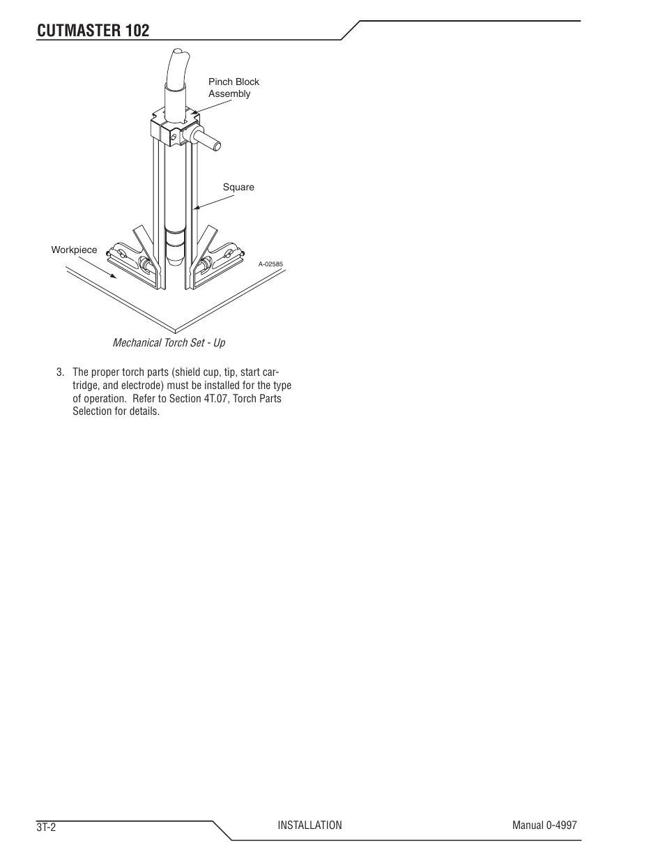 Cutmaster 102 | Tweco 102 Cutmaster User Manual | Page 30 / 84